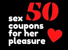 Sex coupons pleasure for sale  Delivered anywhere in USA 