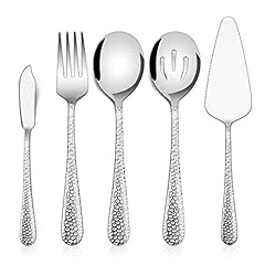 Hammered serving utensils for sale  Delivered anywhere in USA 