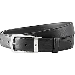 Montblanc black leather for sale  Delivered anywhere in USA 