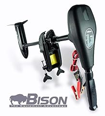 Bison 40ft/lb Electric Outboard Trolling Motor With, used for sale  Delivered anywhere in Ireland