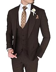 Mens pinstripe suits for sale  Delivered anywhere in USA 