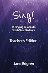 Sing teacher edition for sale  Delivered anywhere in UK