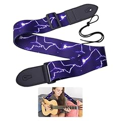 Guitar strap blue for sale  Delivered anywhere in UK
