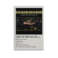 Aueyqwhe poster rammstein gebraucht kaufen  Wird an jeden Ort in Deutschland