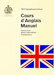 Cours anglais manuel gebraucht kaufen  Wird an jeden Ort in Deutschland