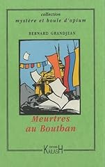 Meurtres bouthan roman d'occasion  Livré partout en France