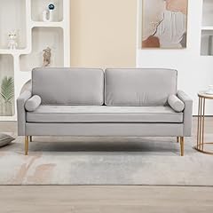 Grey velvet couch for sale  Delivered anywhere in USA 