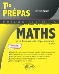 Mathématiques terminale prép d'occasion  Livré partout en France