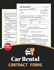 Car rental contract for sale  Delivered anywhere in UK