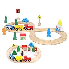 Wooden train tracks for sale  Delivered anywhere in USA 