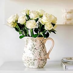 Vintage white green for sale  Delivered anywhere in USA 