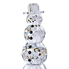 Qfkris crystal snowman for sale  Delivered anywhere in UK