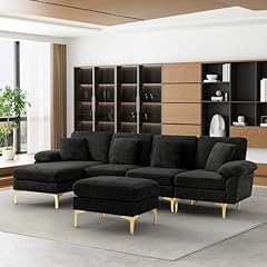 Ouyessir shaped sectional for sale  Delivered anywhere in USA 