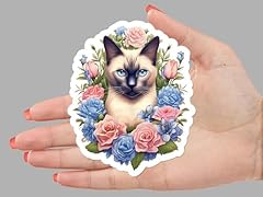 Siamese cat sticker for sale  Delivered anywhere in USA 