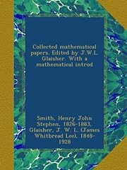 Collected mathematical papers. for sale  Delivered anywhere in UK