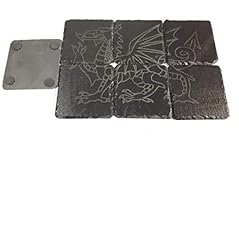 Slate coasters together for sale  Delivered anywhere in UK
