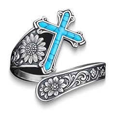Bague croix chrétienne d'occasion  Livré partout en France
