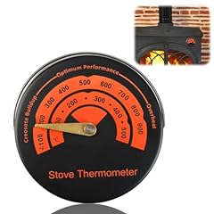 Stove thermometer wood for sale  Delivered anywhere in Ireland