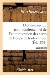 Dictionnaire commandement admi for sale  Delivered anywhere in UK
