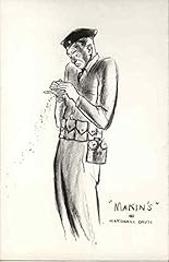 Sketch uniformed soldier for sale  Delivered anywhere in USA 