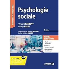 Psychologie sociale d'occasion  Livré partout en Belgiqu