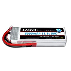 Hrb 6000mah 11.1v for sale  Delivered anywhere in Ireland
