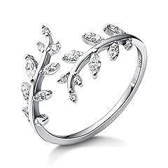 Silver rings women for sale  Delivered anywhere in UK