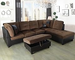 Sienwiey fabric sectional for sale  Delivered anywhere in USA 