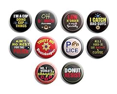 Creanoso police pinback for sale  Delivered anywhere in USA 