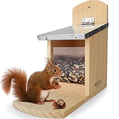 Squirrel feeder red for sale  Delivered anywhere in UK