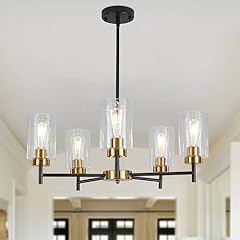 Black gold chandelier for sale  Delivered anywhere in USA 
