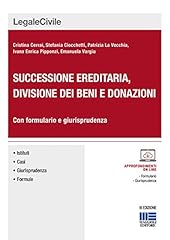 Successione ereditaria divisio usato  Spedito ovunque in Italia 