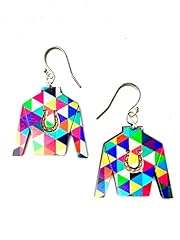 Jockey silk earrings for sale  Delivered anywhere in USA 