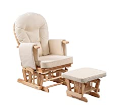 Sereno Nursing Glider maternity rocking chair with for sale  Delivered anywhere in UK