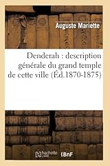 Denderah générale grand d'occasion  Livré partout en France