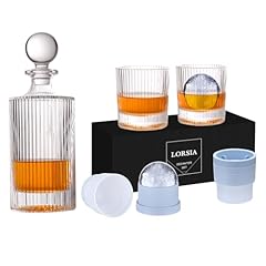 Whiskey decanter set for sale  Delivered anywhere in USA 