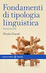 Fondamenti tipologia linguisti usato  Spedito ovunque in Italia 