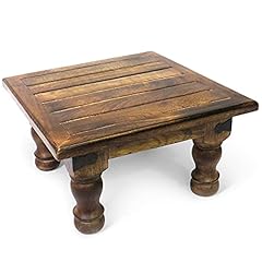 Wooden footstool plant for sale  Delivered anywhere in UK