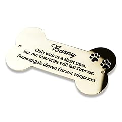 Bone shaped plaque for sale  Delivered anywhere in UK