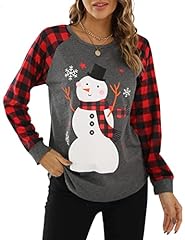 Womens christmas snowman for sale  Delivered anywhere in USA 