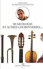 Musicologie cochonneries d'occasion  Livré partout en France