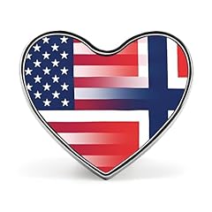 Norwegian flag heart for sale  Delivered anywhere in USA 