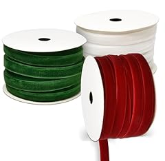 Christmas velvet ribbon for sale  Delivered anywhere in USA 