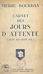 Carnet jours attente d'occasion  Livré partout en France