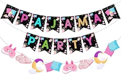 Pyjama party bannière d'occasion  Livré partout en France