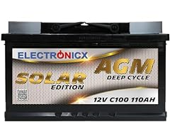 Solarbatterie 12v 110ah gebraucht kaufen  Wird an jeden Ort in Deutschland
