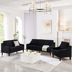 Deolme black sectional for sale  Delivered anywhere in USA 