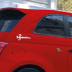 Adesivi abarth 500 usato  Spedito ovunque in Italia 