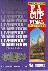 1988 cup final for sale  Delivered anywhere in UK