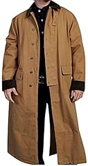 Rangewear By Scully Men's Long Canvas Duster Brown for sale  Delivered anywhere in USA 